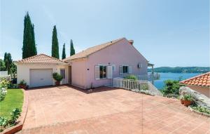 Amazing Apartment In Orasac With House Sea View 