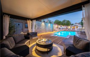 Lovely Home In Lovrec With Kitchen