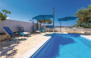 Nice Home In Barbat With House Sea View