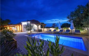 Nice Home In Nin With Outdoor Swimming Pool 