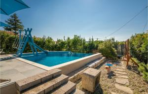 Awesome Home In Kornic With Kitchen 