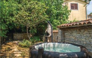 Lovely Home In Nedescina With Sauna 