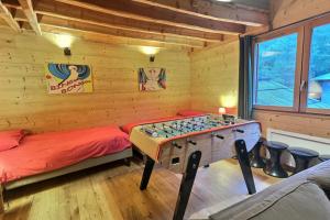 Chalet Prestige cheminée vue excep serrechevalierholidays