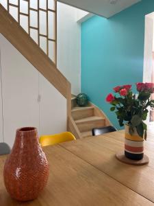 Maisons de vacances Maison bord de mer, plage 160m : photos des chambres