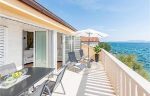 2 Bedroom Amazing Apartment In Bibinje 