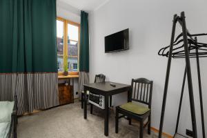 Church through the window