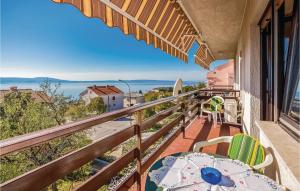 Stunning Apartment In Novi Vinodolski With Wifi