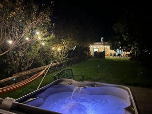 Modern stone house in Balatonfüred with jacuzzi