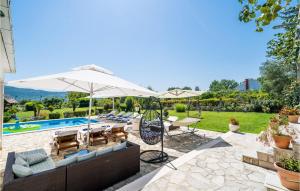 Gorgeous Home In Gruda With Sauna