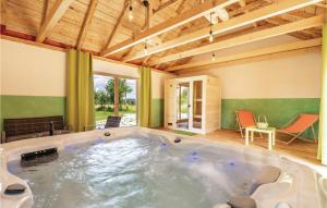 Nice Home In Plaski With Sauna 