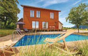 Nice Home In Plaski With Sauna 