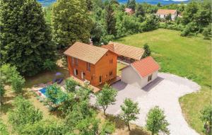 Nice Home In Plaski With Sauna