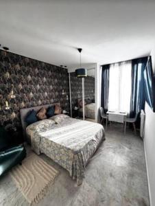 Studio en bord de mer, Plage 20m, Clim