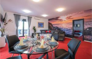 Lovely Home In Vir With Sauna