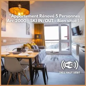 Appartement Arc 2000 Rénové 5 personnes Paradiski - 阿克2000