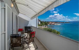 Lovely Apartment In Selce With House Sea View 