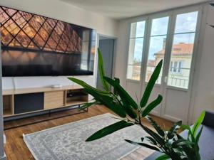 Appartements Suite Houmeau 2-Ecran Cinema : photos des chambres