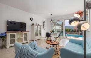 Pet Friendly Home In Kornic With House Sea View 