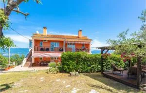 Nice Home In Risika With House Sea View - Risika