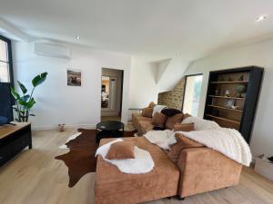 Maisons de vacances Maison avec piscine et cave voutee : photos des chambres