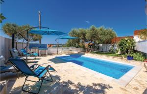 Gorgeous Home In Barbat With House Sea View