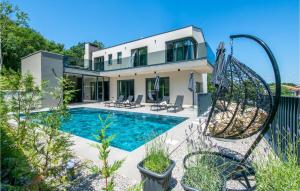 Lovely Home In Nedescina With Sauna