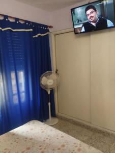 Departamento 4 personas en edificio frente al mar