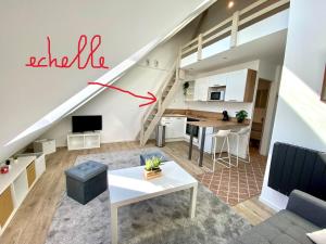 Appartements studio duplex - Bord de mer : photos des chambres