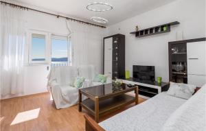Awesome Apartment In Senj With House Sea View 