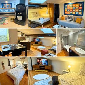 Appartements Signature - Centre -Spacieux- Fibre : photos des chambres