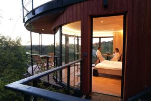 Chalets Domaine des Etoiles - Logements Insolites : photos des chambres