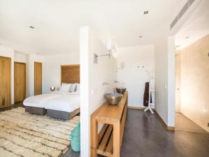 Holiday home with underfloor heating