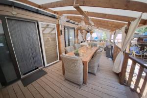 Mobilhome St Aygulf plage Fréjus Strand vakantie