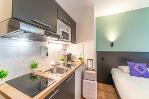 Hotels Montempo Appart-hotel Bordeaux Belvedere : Chambre Double