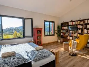 Chambre spacieuse avec superbe vue et sdb privée - Tanneron