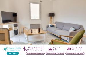 Maisons de vacances A 400m de la plage du Teven, maison pour 6 : photos des chambres