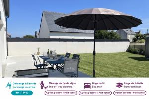 Belle maison pour 8 - 950m de la plage et du port