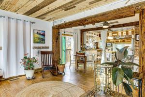Walk to Downtown: Eclectic Wisconsin Dells Home