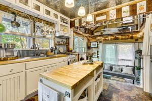 Walk to Downtown: Eclectic Wisconsin Dells Home