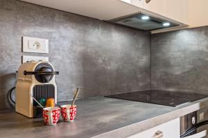 Appartements Castel - Agreable deux pieces - Centre Menton : photos des chambres