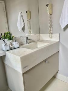 Morada Deluxe Vila Olímpia - Flat em hotel moderno em bairro nobre