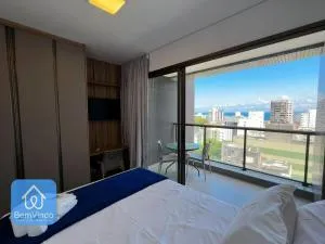 Estúdio Vista Mar no Barra Conceito - Barra