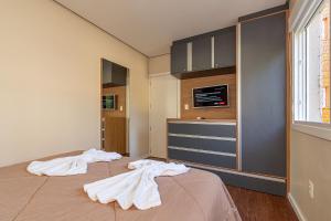 Uma quadra da Catedral em Canela