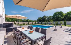 Lovely Home In Nedescina With Wifi