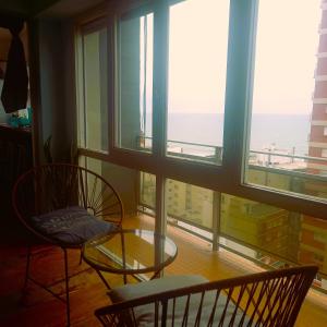 Hermoso monoambiente con vista al mar en La Perla , Mar del Plata