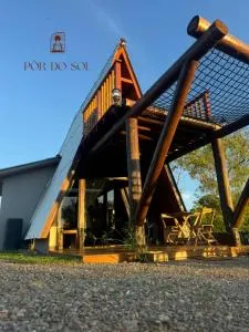 cabana por do sol - Rio da Várzea