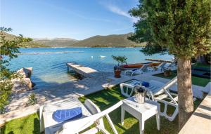 Stunning Home In Ston With Sauna 