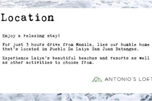 Antonios Loft Laiya Batangas
