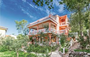 Amazing Apartment In Dramalj With House Sea View 