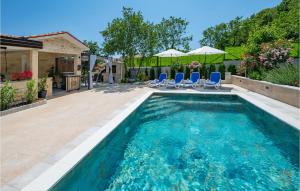 Lovely Home In Nedescina With Kitchen